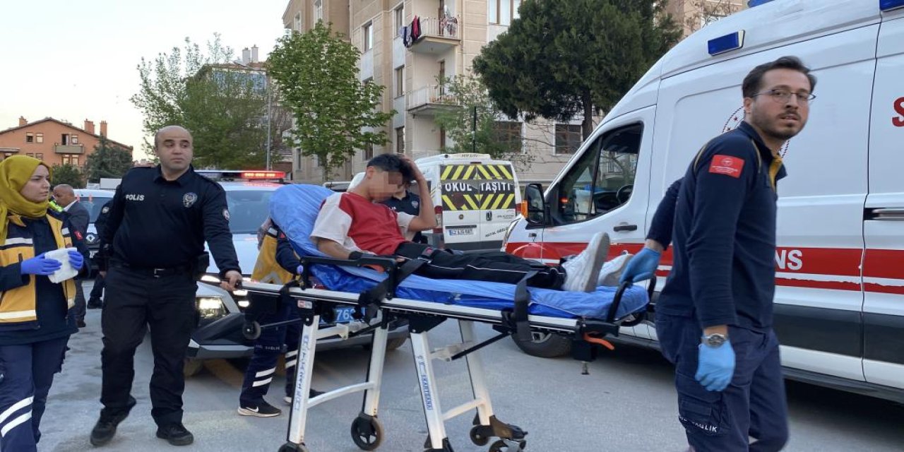 Kavga Kanla Sonuçlandı! Konya’da Gençler Birbirine Girdi!