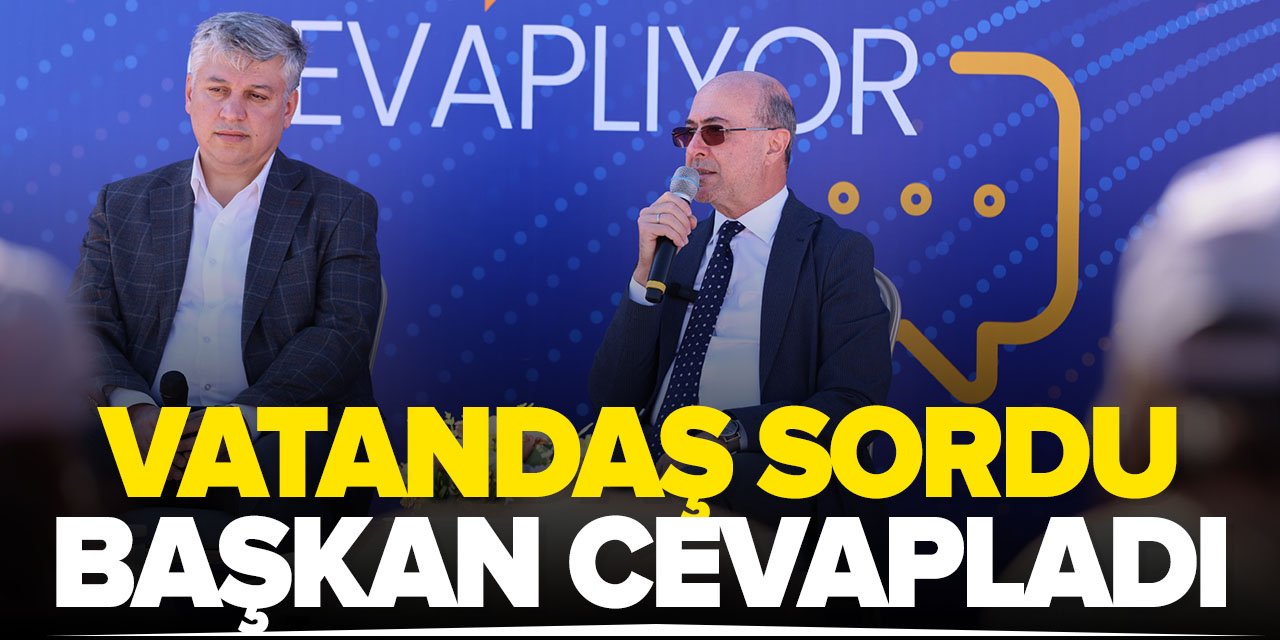 Selçuklu'da “Vatandaş Soruyor Başkan Cevaplıyor” programı düzenlendi