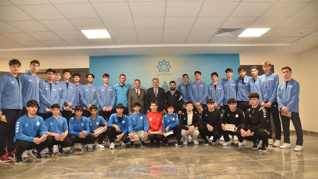 Konya'da o okul ödüllendirildi!