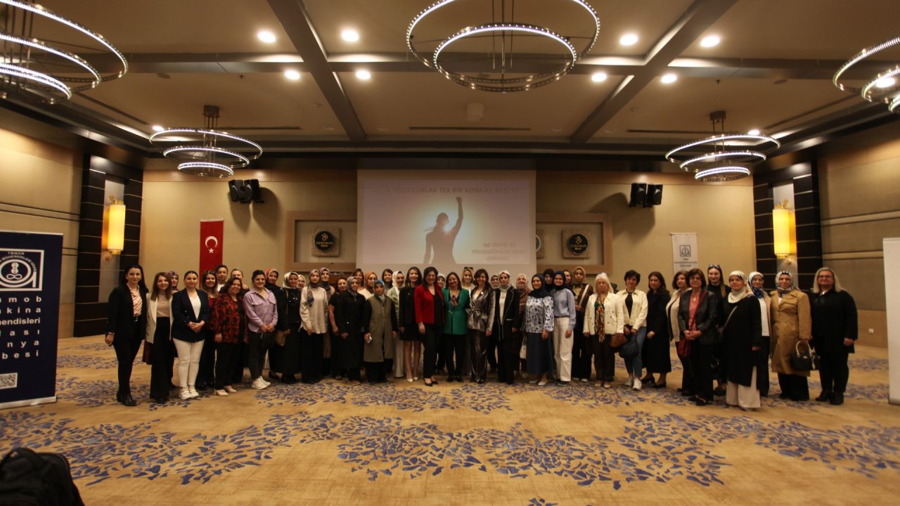 Konya Makina Mühendisleri Odası kadın üyelerini bir araya getirdi.