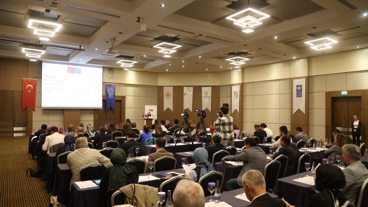 Konya'da İklim Değişikliğine Uyum Stratejisi ve Eylem Planı anlatıldı