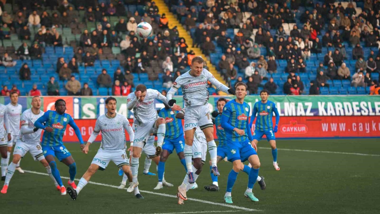 Konyaspor - Rizespor maçının tarihi açıklandı