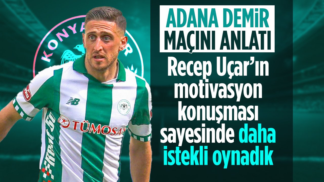 Konyasporlu Melih İbrahimoğlu maçı nasıl çevirdiklerini anlattı... 'Motivasyon konuşması yaptı'