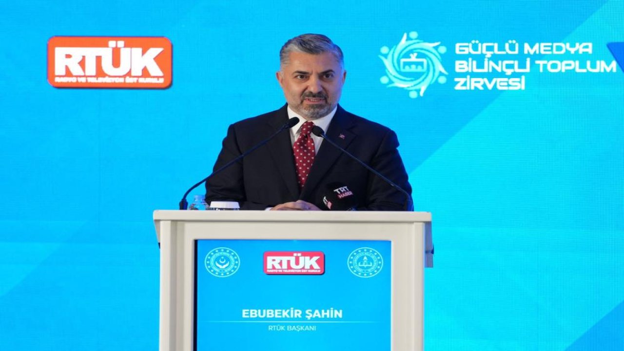 RTÜK Başkanı Şahin: "RTÜK olarak sokak röportajları hakkında bir çalışma başlattık"