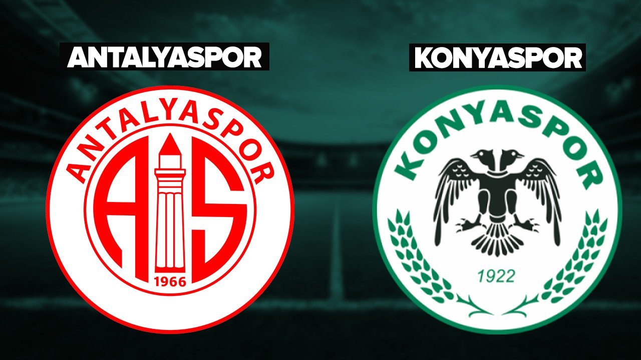 Antalyaspor - Konyaspor maçının ilk 11'leri belli oldu