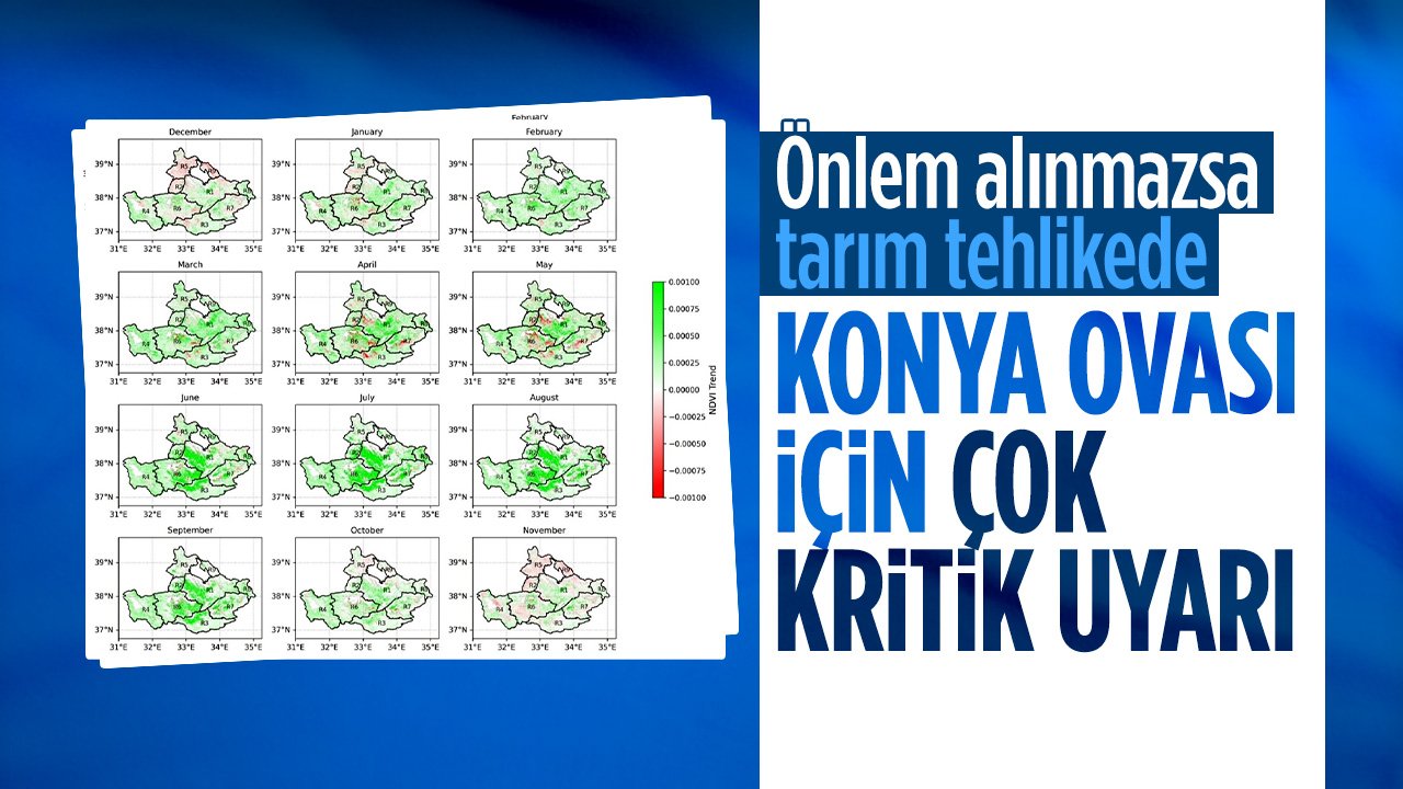 Konya Ovası için kuraklık alarmı: 'Vahşi sulamaya acilen son verilmeli' dedi ve uyardı
