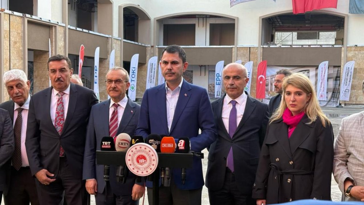 Konyalı Bakan Malatya'da konuştu: Yıl sonuna kadar 453 bin yeni konut ve iş yerini teslim edeceğiz