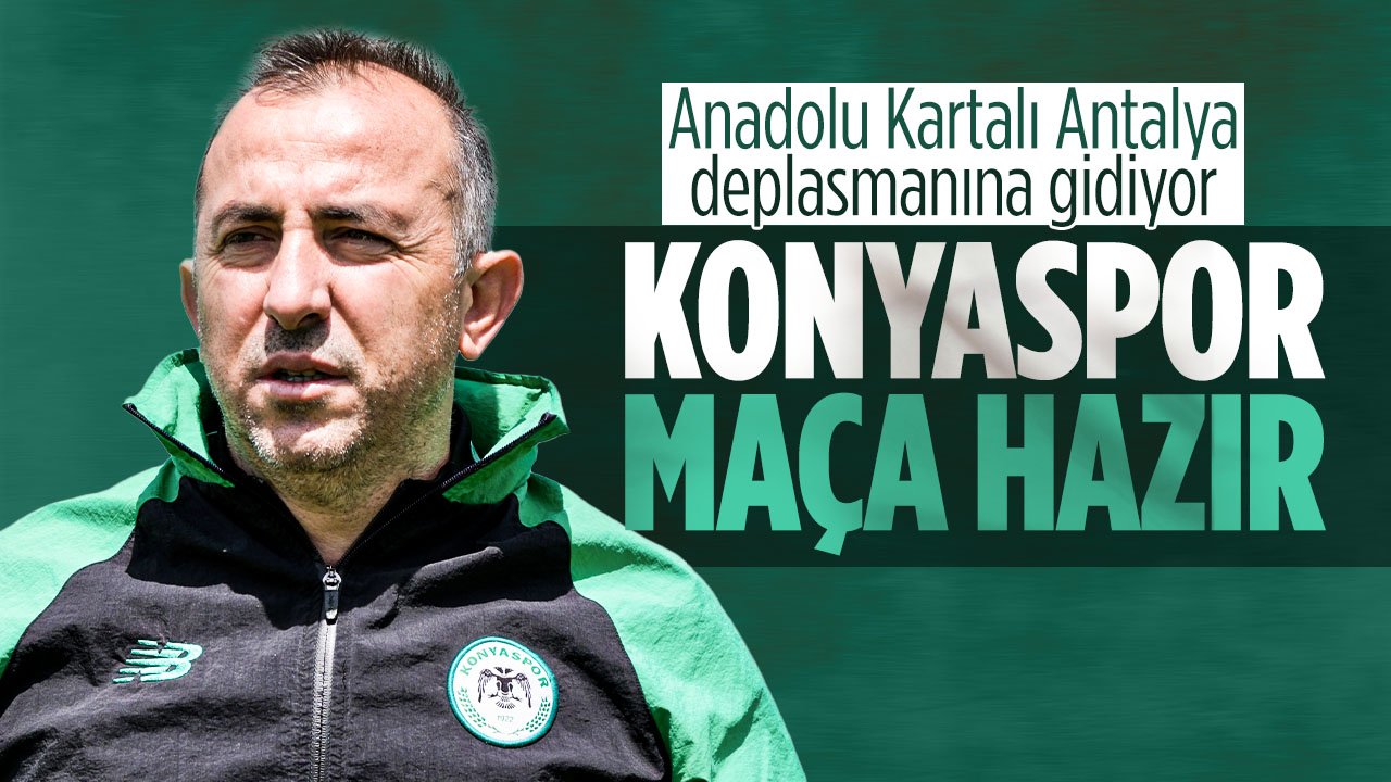 Konyaspor Antalyaspor maçının hazırlıklarını tamamladı