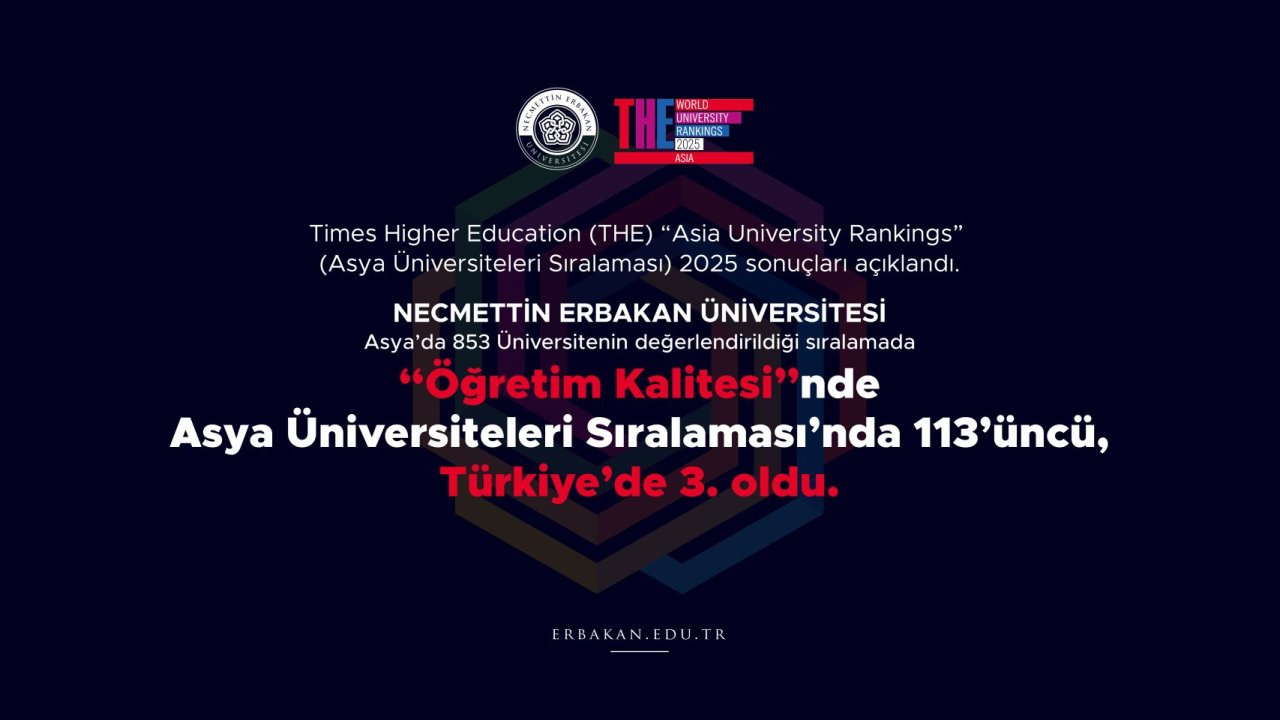 NEÜ, Türkiye 3’üncüsü Oldu!