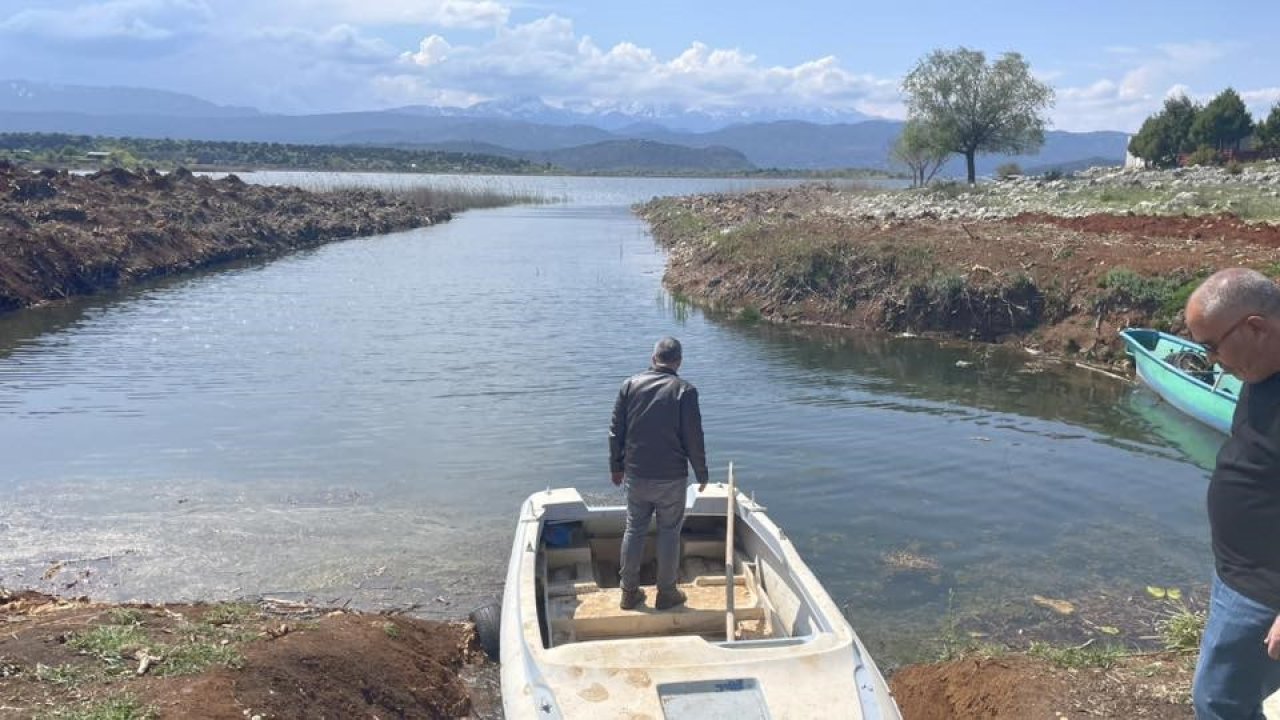Konya'daki Beyşehir Gölü'nde denetimler devam ediyor