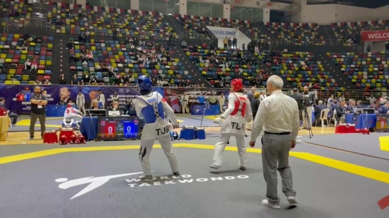 75 ilden bin 770 sporcu katılıyor: Türkiye Ümitler Taekwondo Şampiyonası başladı