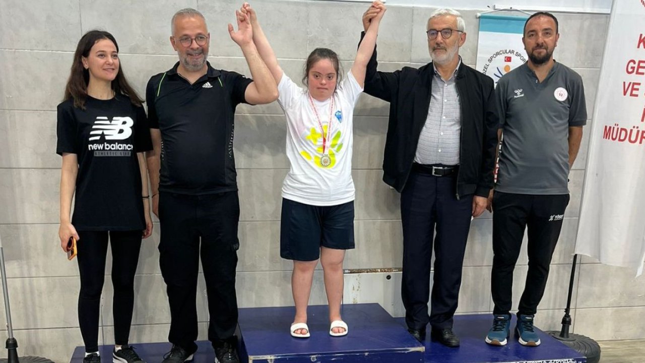 DOSD Meram Spor Kulübü'nün özel sporcularından özel başarı