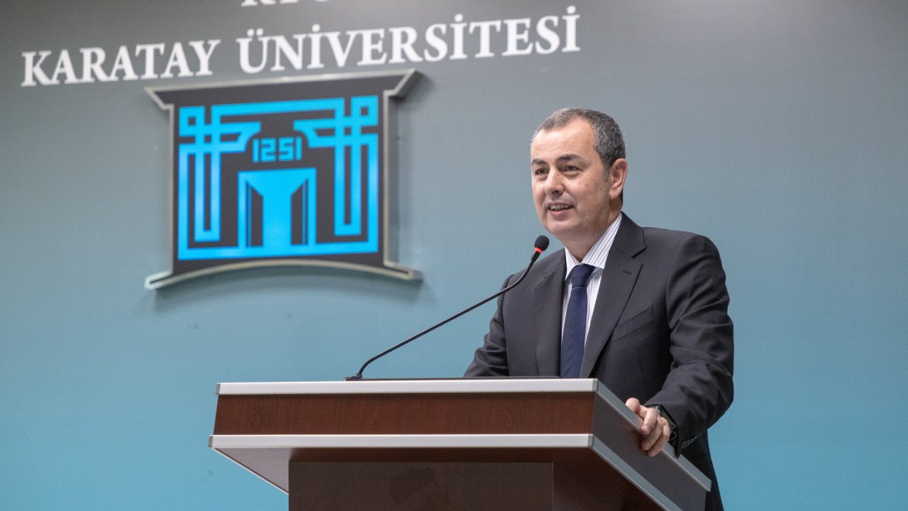 Türkiye İş Bankası Genel Müdürü Hakan Aran Konya'da öğrencilerle buluştu