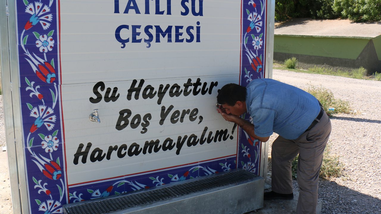Konya’da bin 9 Tatlı Su Çeşmesiyle Türkiye’ye Örnek Hizmet!