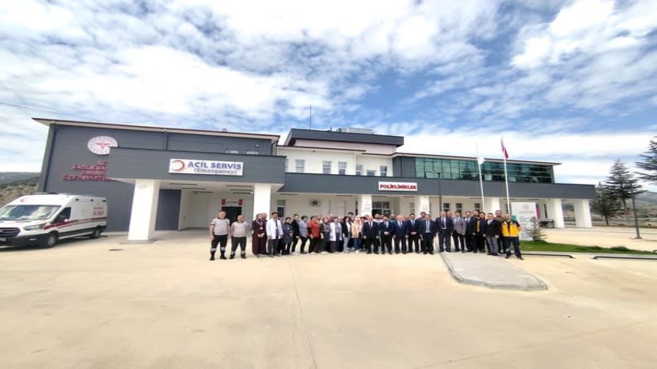 Hizmete başladı: Konya Derebucak'a yeni hastane