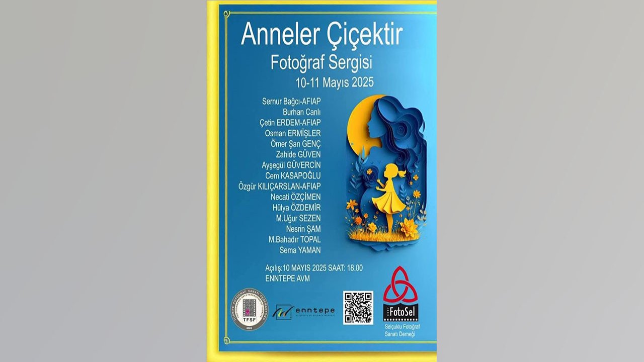 “Anneler Çiçektir” Sergisiyle Anneliğe Sanatsal Bir Bakış!