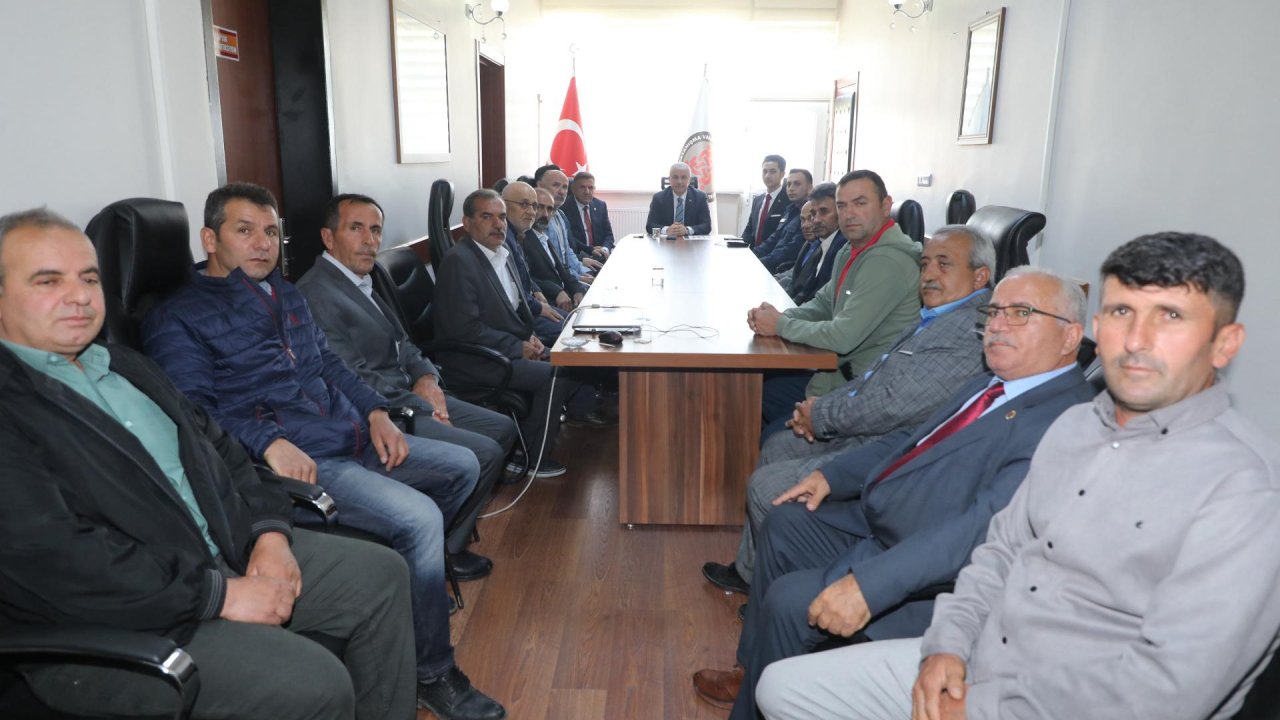 Konya Valisi İbrahim Akın, Ahırlı'yı Ziyaret Etti!