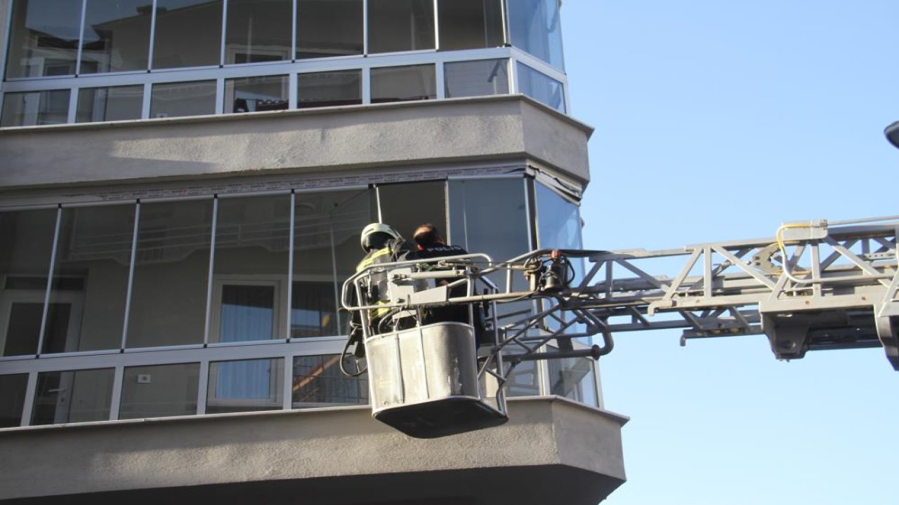 Konya'da yaşlı çift ekipleri alarma geçirdi!