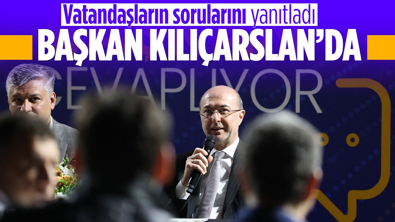 Başkan Pekyatırmacı Kılıçarslan Mahallesi'nde vatandaşla buluştu