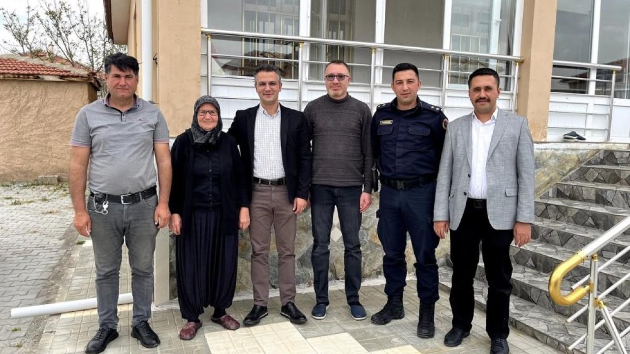 Konya Kulu’da şehit annesine Anneler Günü ziyareti