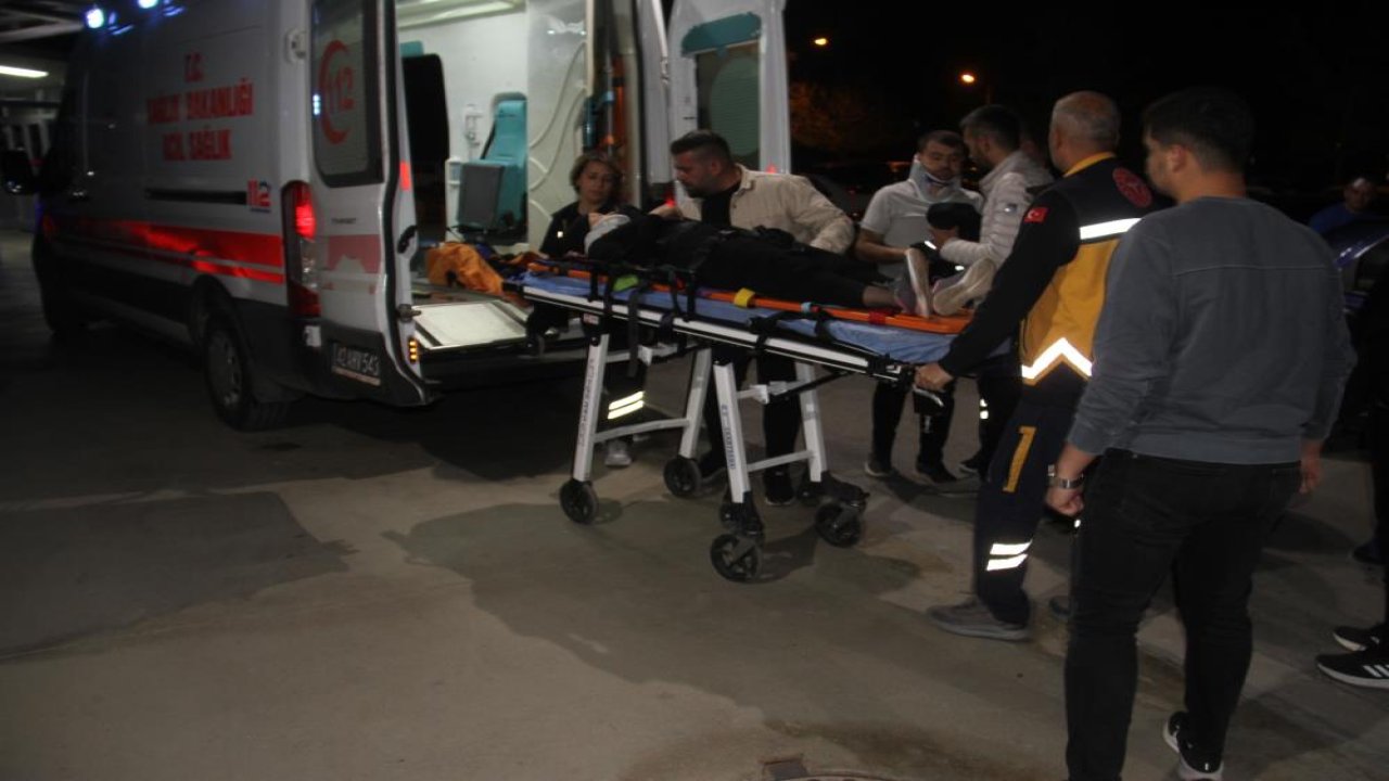 Konya'da kaza! Yayalara motosiklet çarptı: 3 yaralı