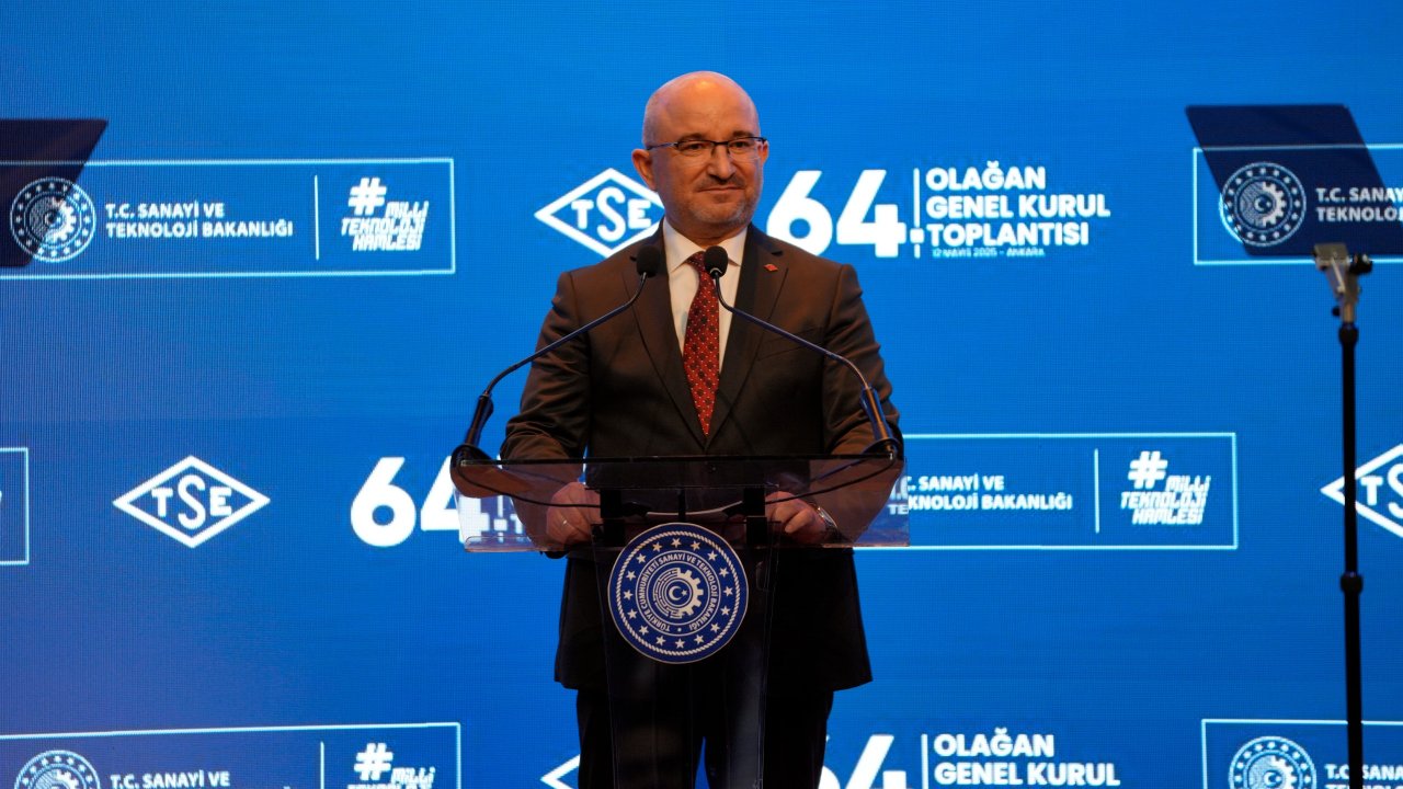 TSE’nin 64. Genel Kurulu Ankara'da yapıldı! Başkan Mahmut Sami Şahin Güven Tazeledi