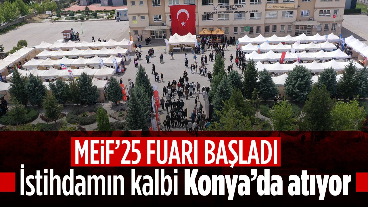 Konya'da istihdam fuarı başladı