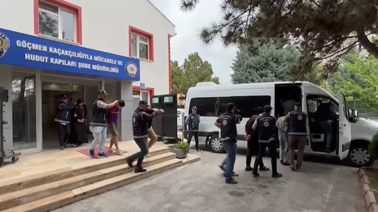 Konya İl Emniyet Müdürlüğü'nden nefes kesen operasyon!