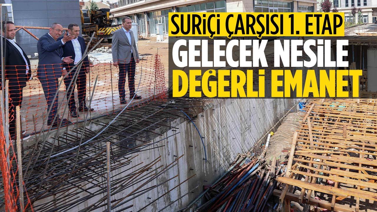 Meram'dan gelecek nesile değerli emanet: Suriçi Çarşısı