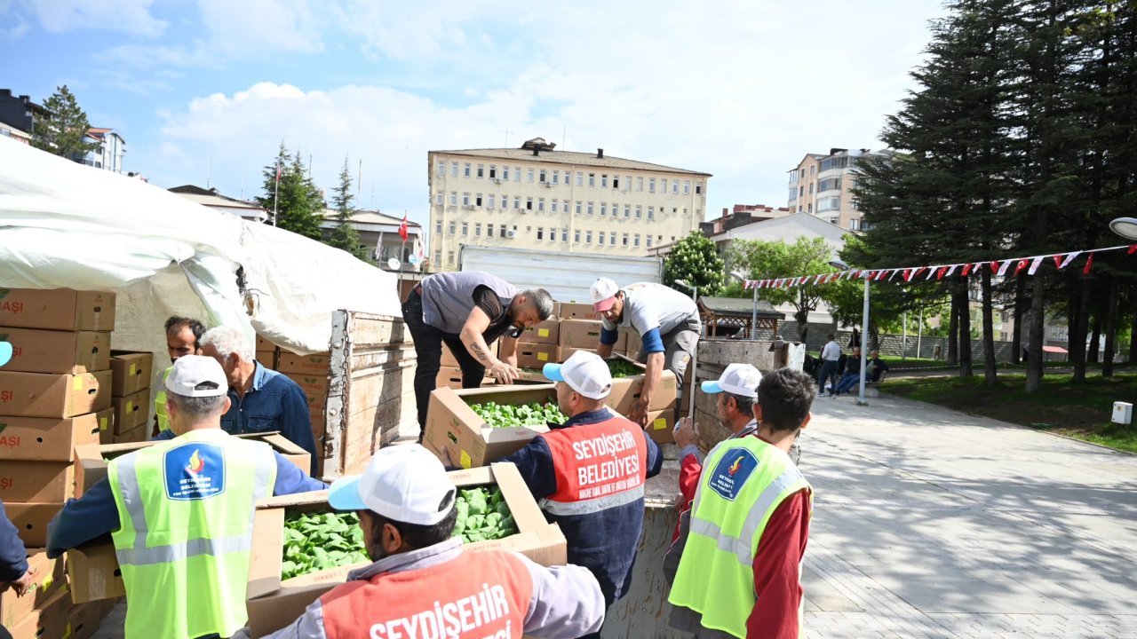 Konyalı vatandaşlara 450 Bin Ata Tohumu Fideler Dağıtıldı!