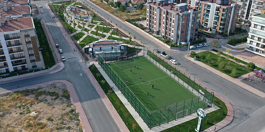 Ahmet Çalık Parkı açıldı