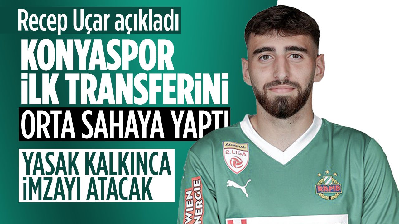 Konyaspor ilk transferini orta sahaya yaptı: Yasak kalkınca imza atacak