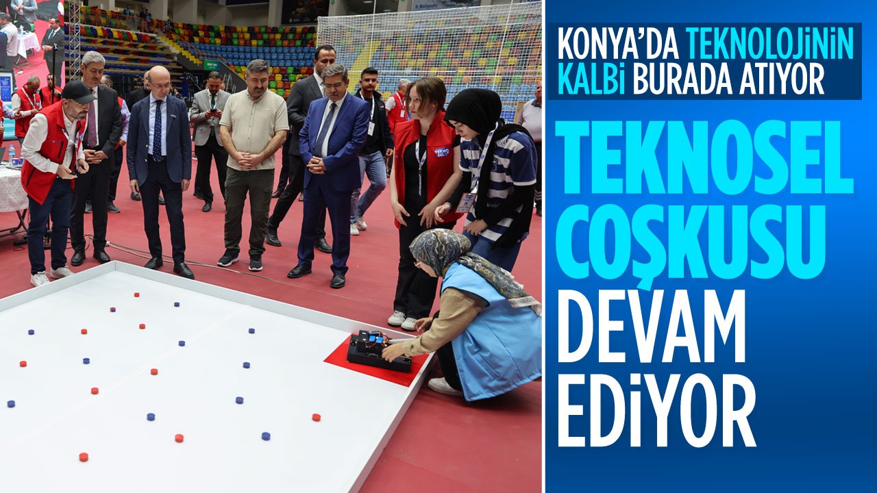 Teknolojinin kalbi Konya'da atıyor: Konya'da TEKNOSEL coşkusu devam ediyor