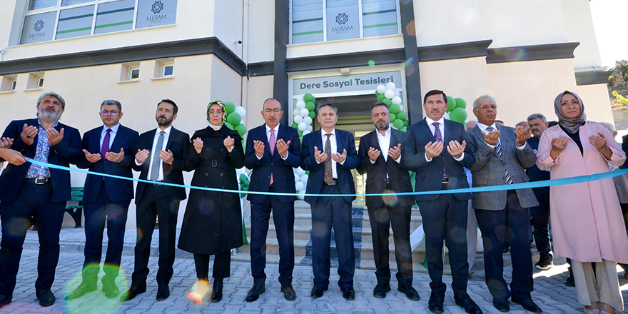 Dere Sosyal Tesisi Yeni Yüzü Ve Yeni Konsepti İle Hizmete Açıldı