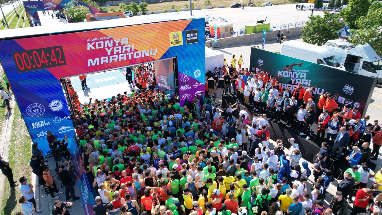 18 Mayıs’ta Konya Yarı Maratonu nedeniyle kapatılacak yollar ve alternatif güzergâhlar