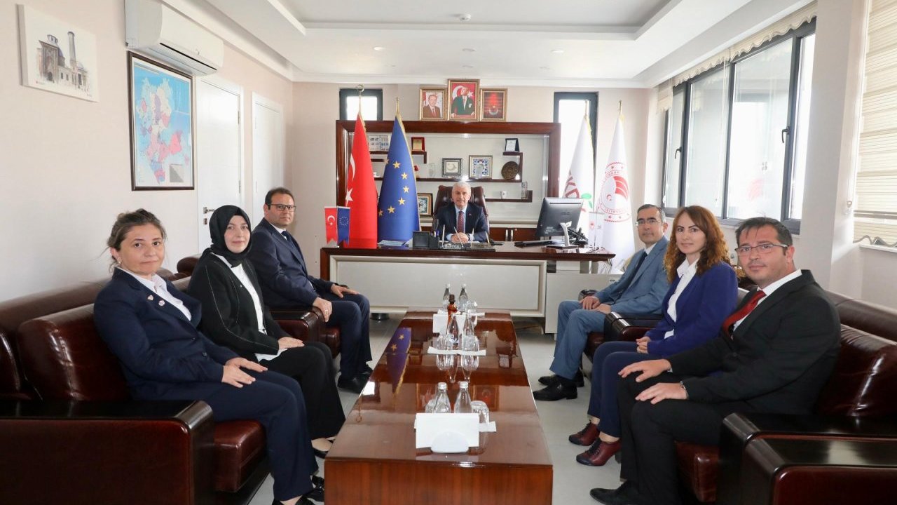Konya Valisi Akın'dan TKDK'ye ziyaret
