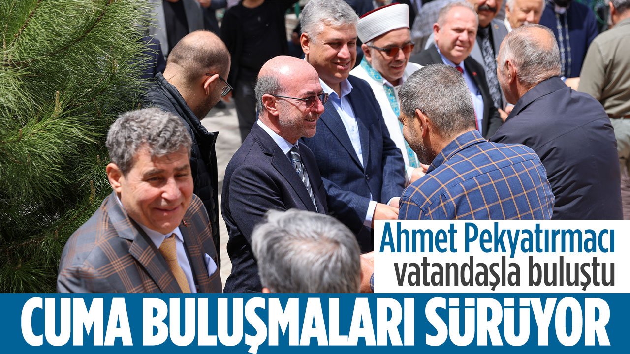 Selçuklu'da geleneksel 'Cuma Buluşmaları' sürüyor