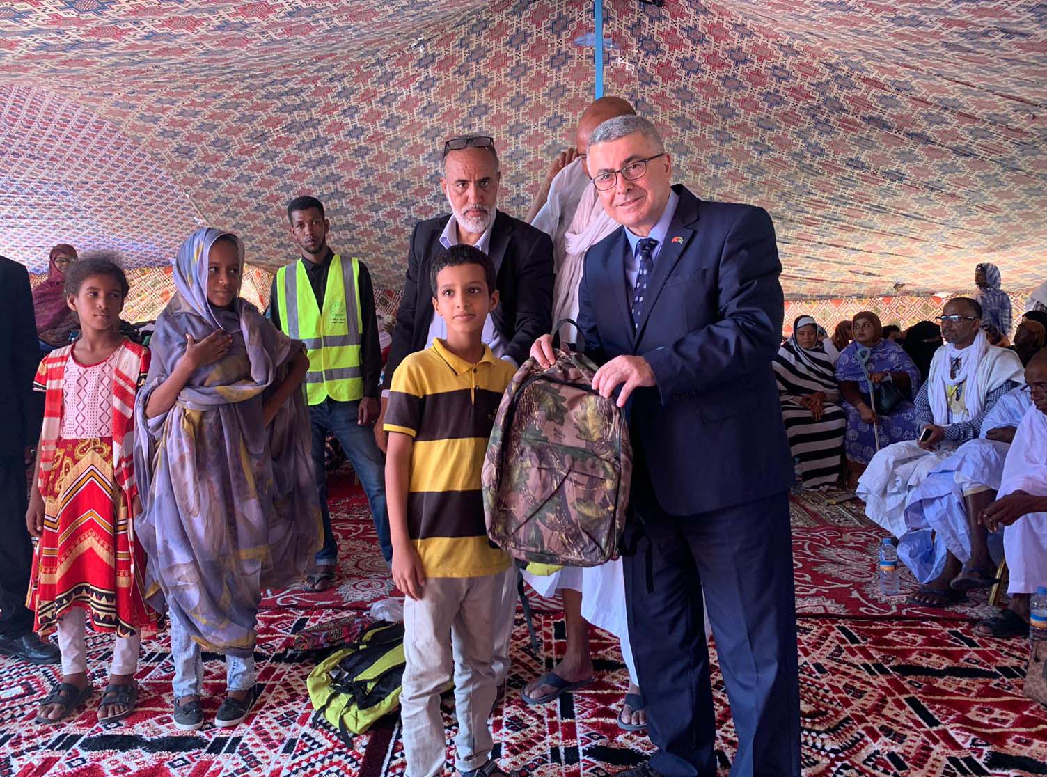 Selçuklu Belediyesi'nden Moritanya'ya  Yardım Eli Uzandı