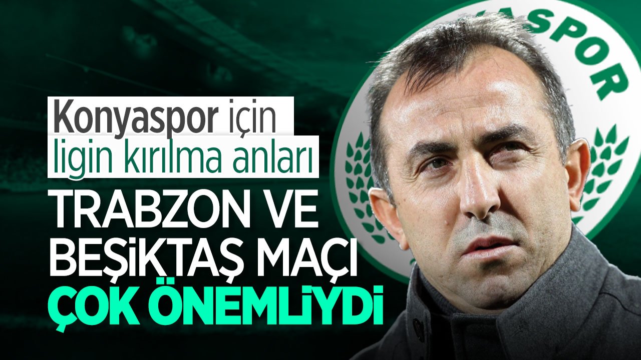 Konyaspor'da son haftalardaki yükselişin sebebi: Recep Uçar iki maçın önemini açıkladı