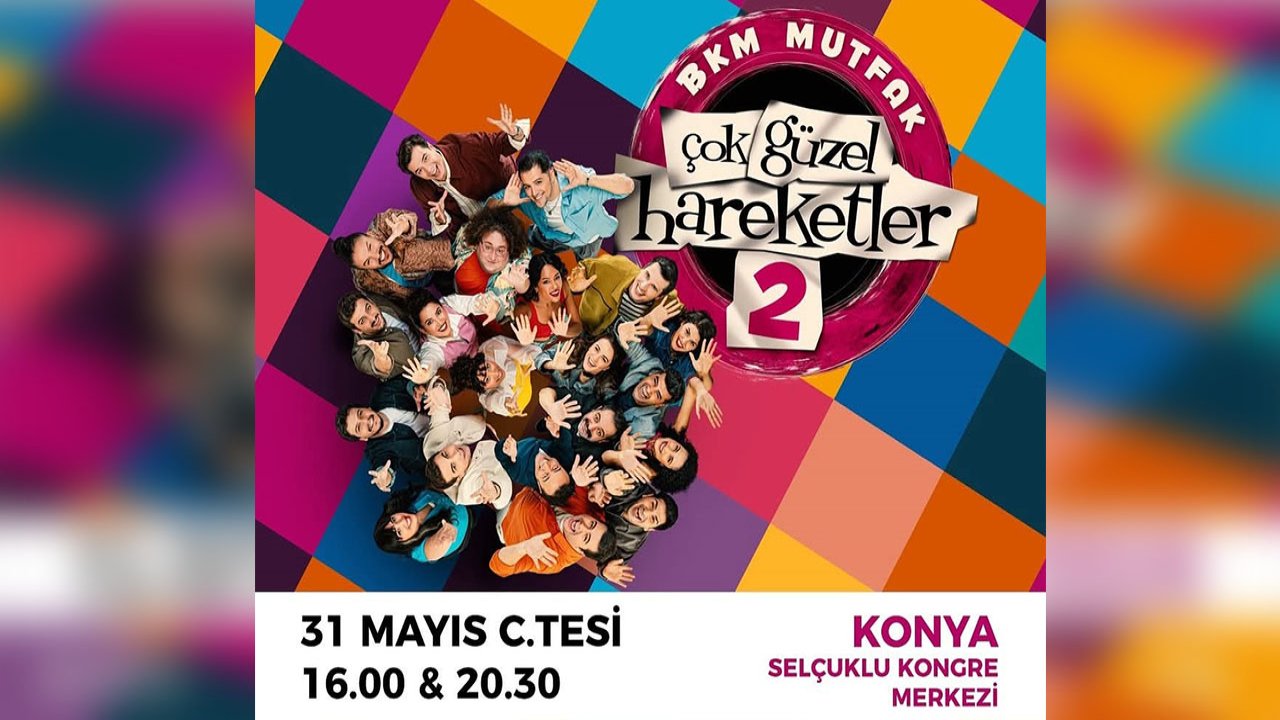 “Çok Güzel Hareketler 2” Yeni Sezonuyla SKM Anadolu Sahne’de Kahkahaya Doyuracak!