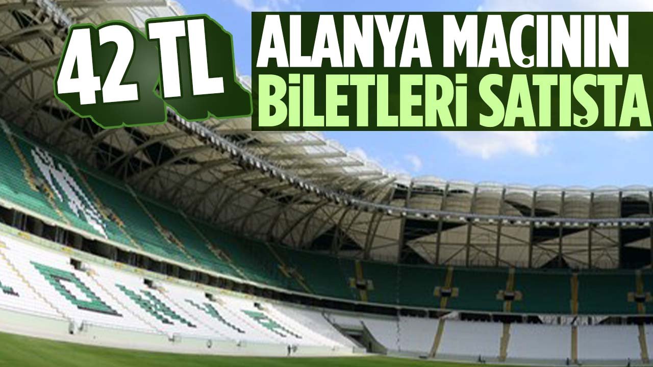 Konyaspor - Alanyaspor maçının biletleri satışta: Fiyatlar 42 TL'den başlıyor
