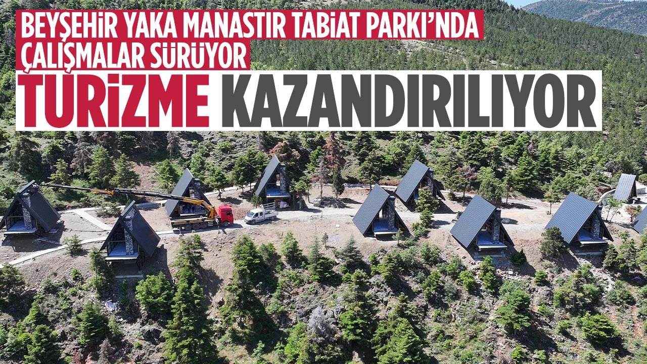 Beyşehir Yaka Manastır’da çalışmalar sürüyor: Konya turizmine katkı sağlayacak