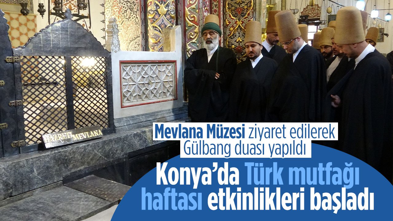 Konya'da Türk Mutfağı Haftası etkinlikleri başladı