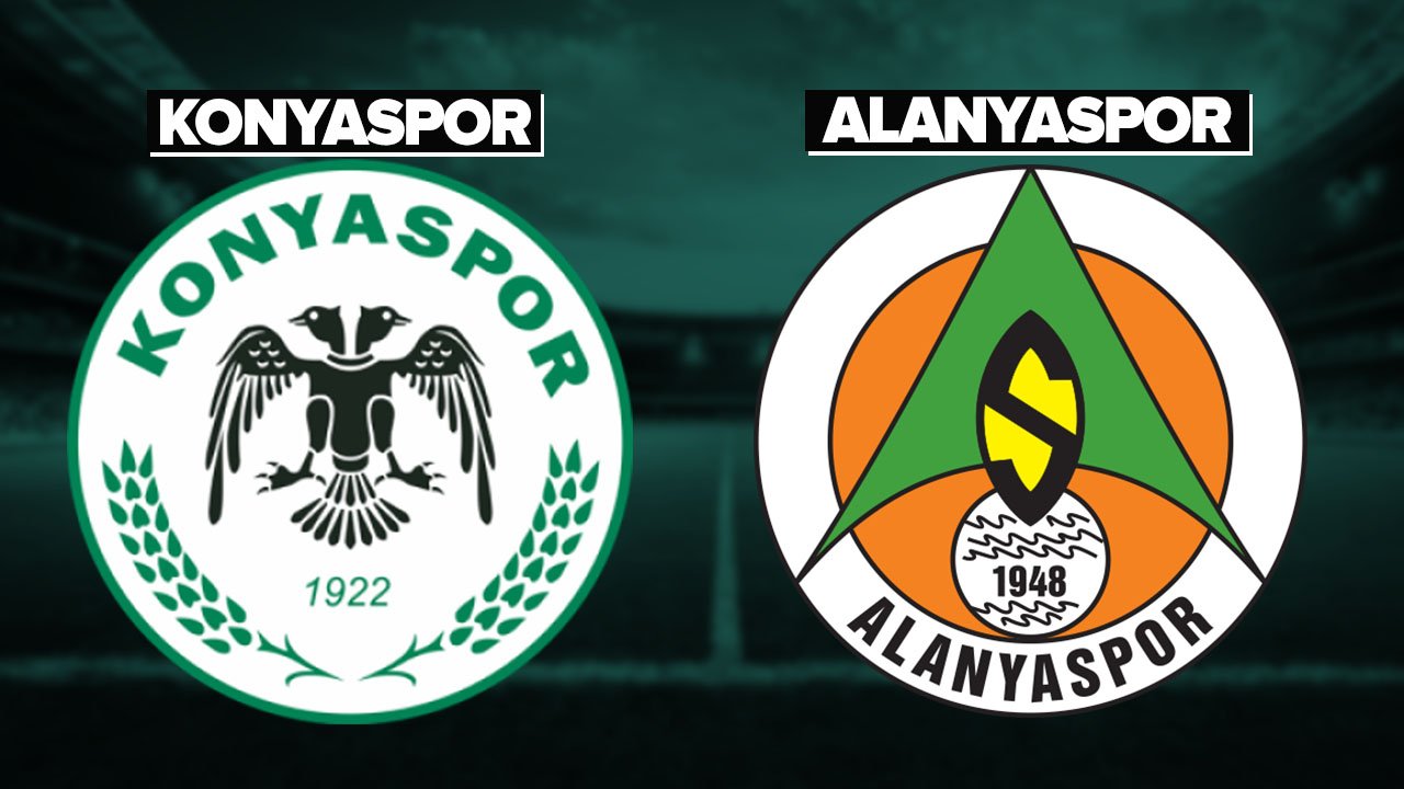 Konyaspor - Alanyaspor ilk 11'ler belli oldu: Recep hocadan sürpriz hamle