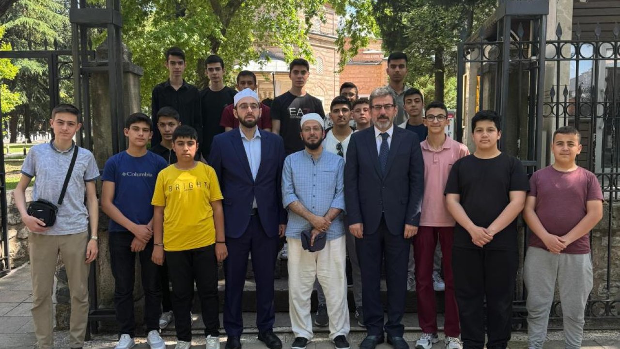 Konyalı hafızlar Bursa'yı ziyaret etti