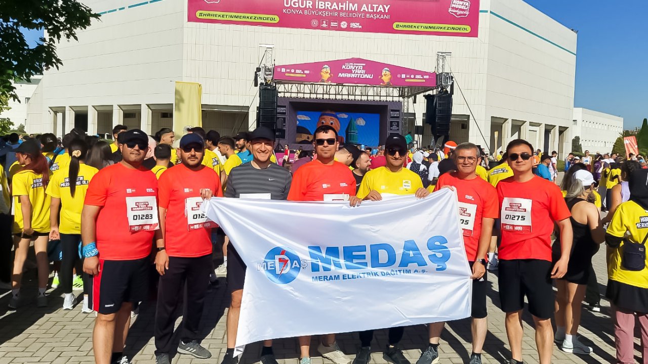 MEDAŞ, 4. Uluslararası Konya Yarı Maratonu’nda iyilik için koştu