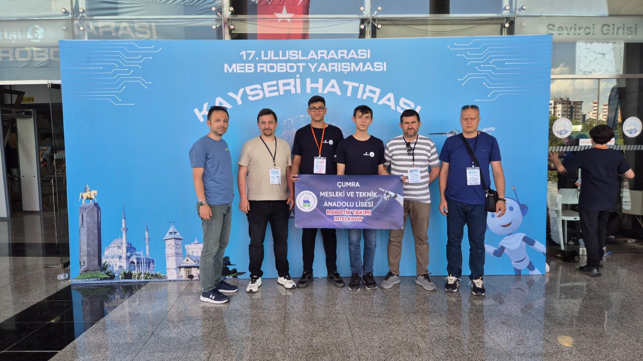 Konya, MEB Robot Yarışması’nda Türkiye İkincisi