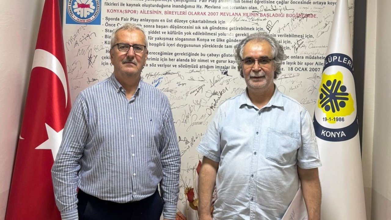 Selçuklu Üçok Spor Kulübü'nden Konya ASKF'ye ziyaret