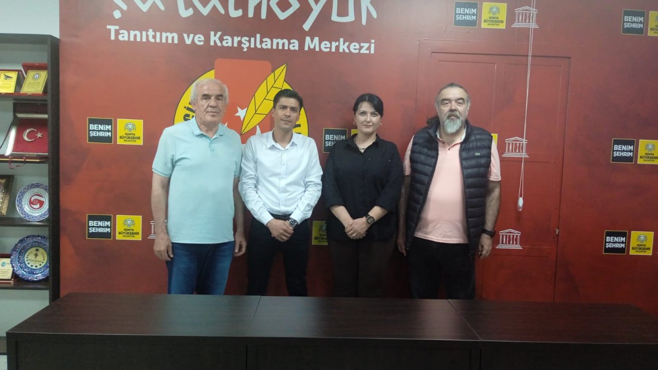 Konya Göz Hastanesi'nden Konya Gazeteciler Cemiyeti'ne ziyaret
