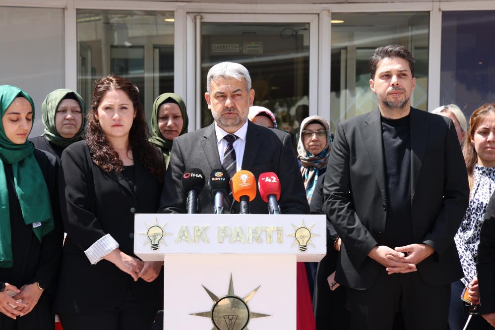AK Parti Konya İl Başkan Yardımcısı Hakan Yıldırım: AK Parti olarak "Mücadelemizden bir an bile olsun geri durmayacağız"